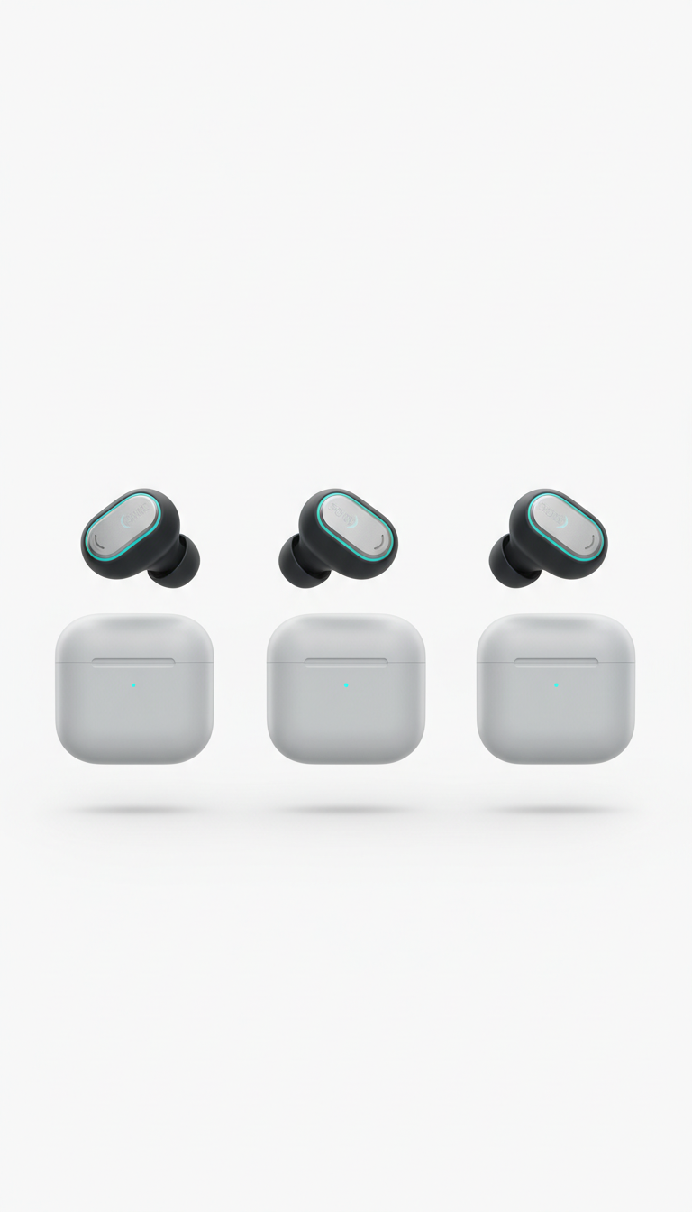 Wireless Earbuds with Noise Isolation