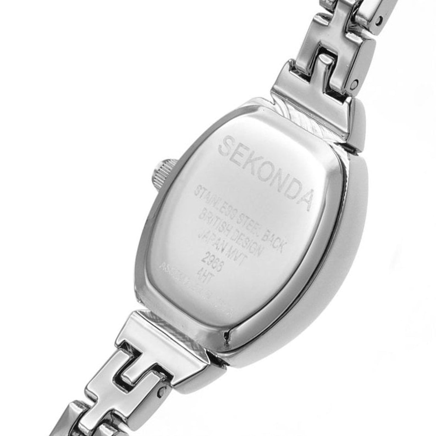SEKONDA Classic Quartz White Dial Stainless Steel Bracelet Ladies Watch - 2966