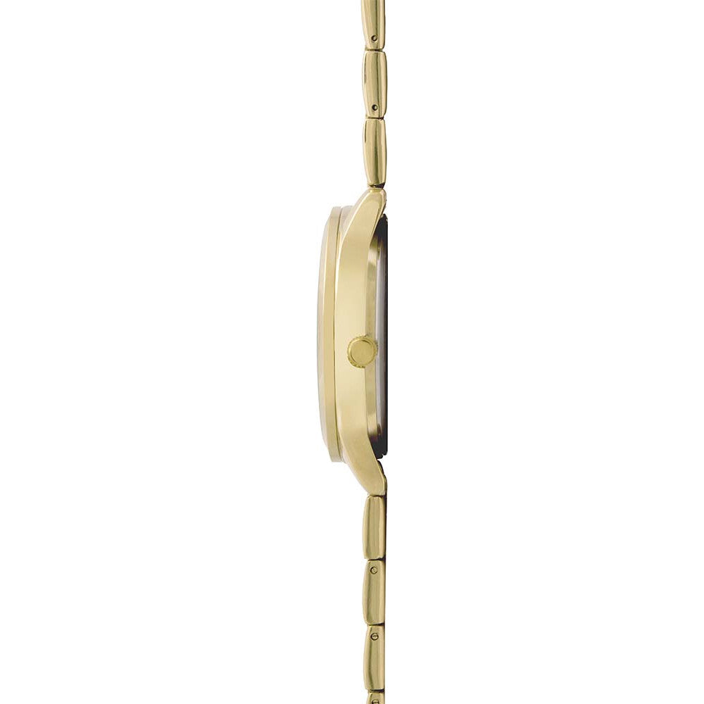 Sekonda Colour Pop Quartz Black Dial Gold-Stainless Steel Bracelet Men’s Watch 30008