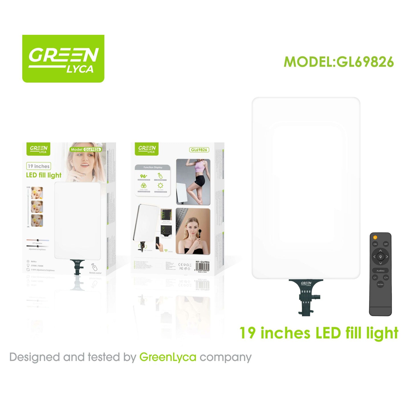 LED Fill Light 19inches/2700K-7500K/56W - GL69826