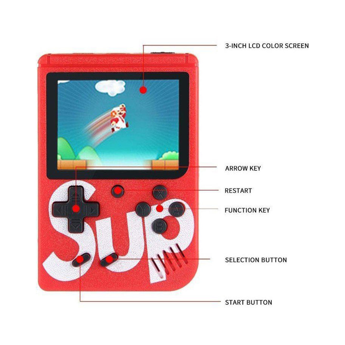 AS50652 SUP Game Console 400in1 Games