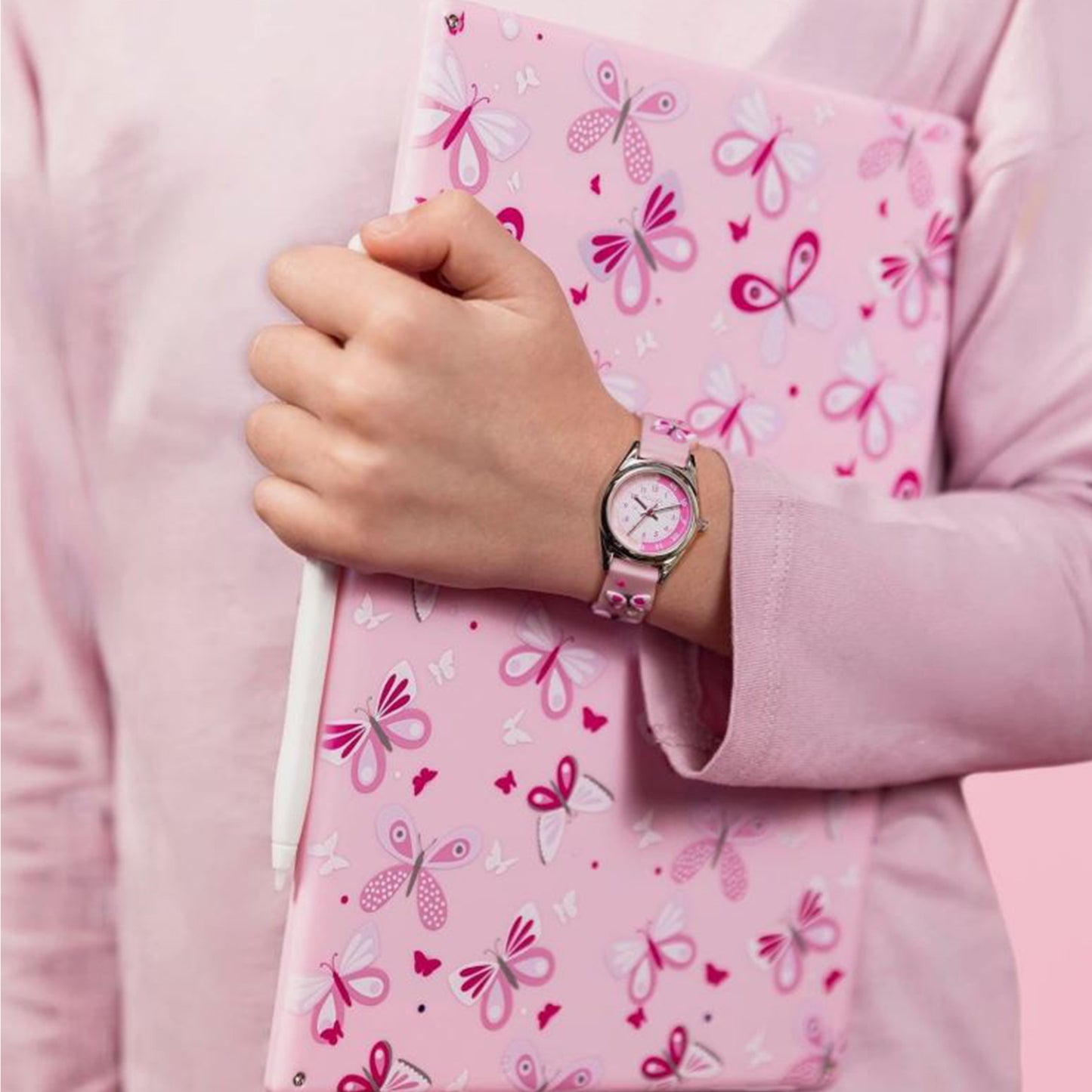 Tikkers 3D Butterfly watch and Writing Pad - ATK1111 - Gift Set