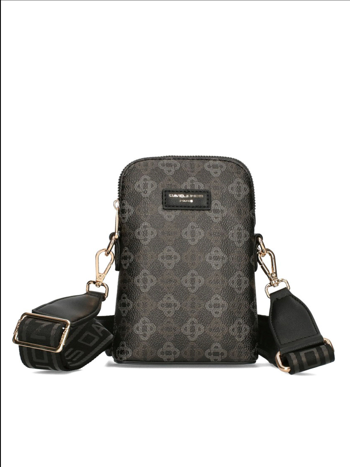 Women's Crossbody Bags - DAVID JONES CM7151 Black