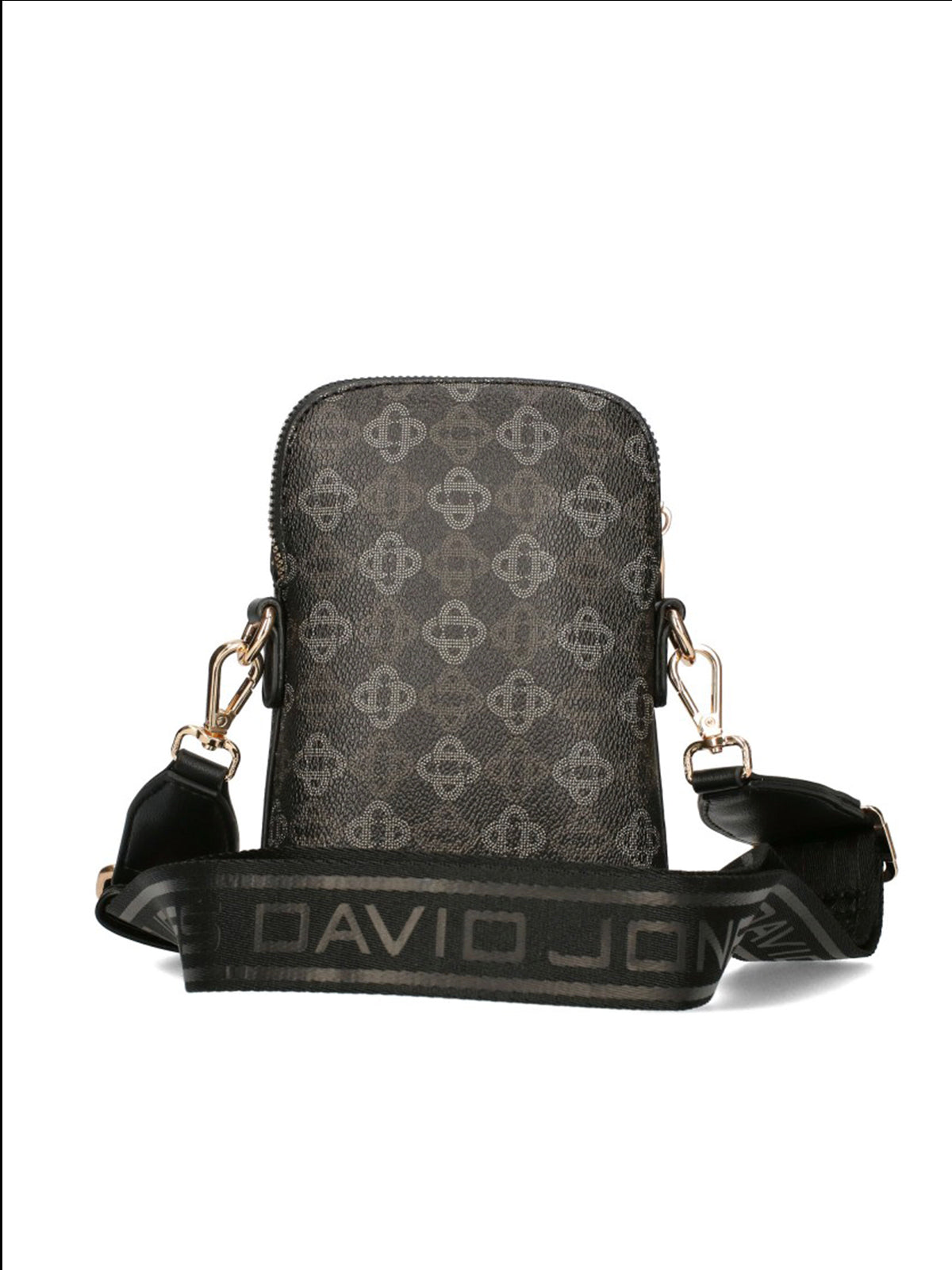 Women's Crossbody Bags - DAVID JONES CM7151 Black