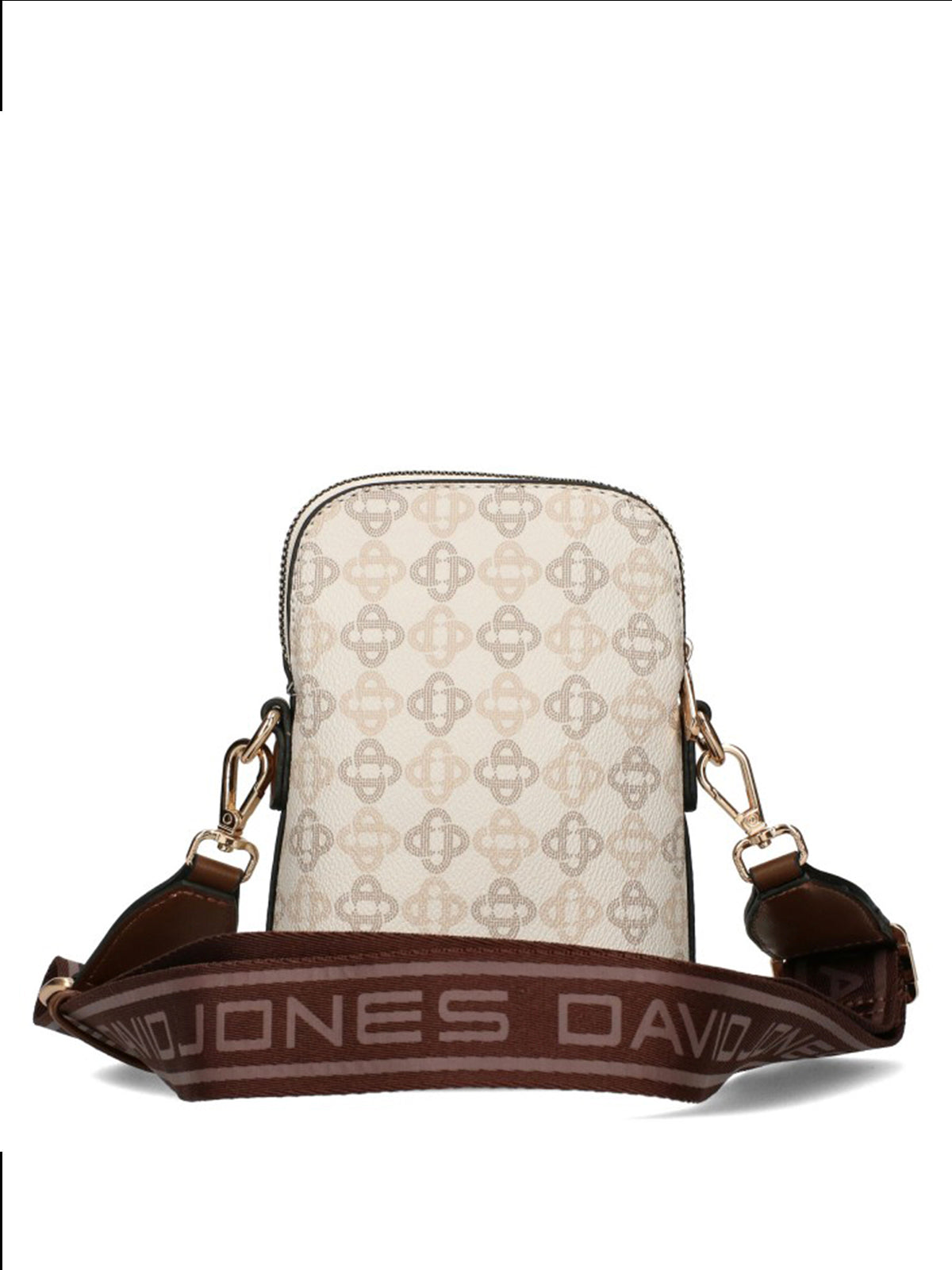 Women's Crossbody Bags - DAVID JONES CM7151 Creamy White