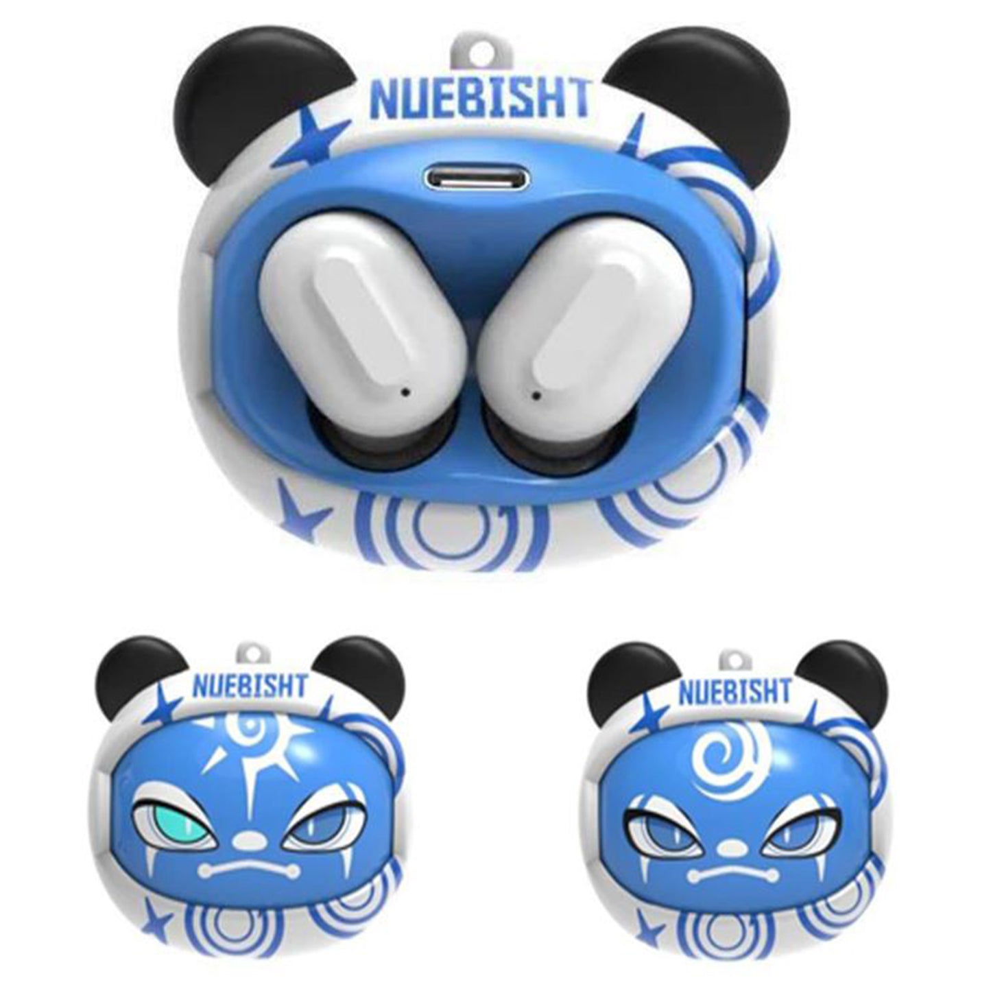 G05D Face Change Wireless Bluetooth Earphone - Blue