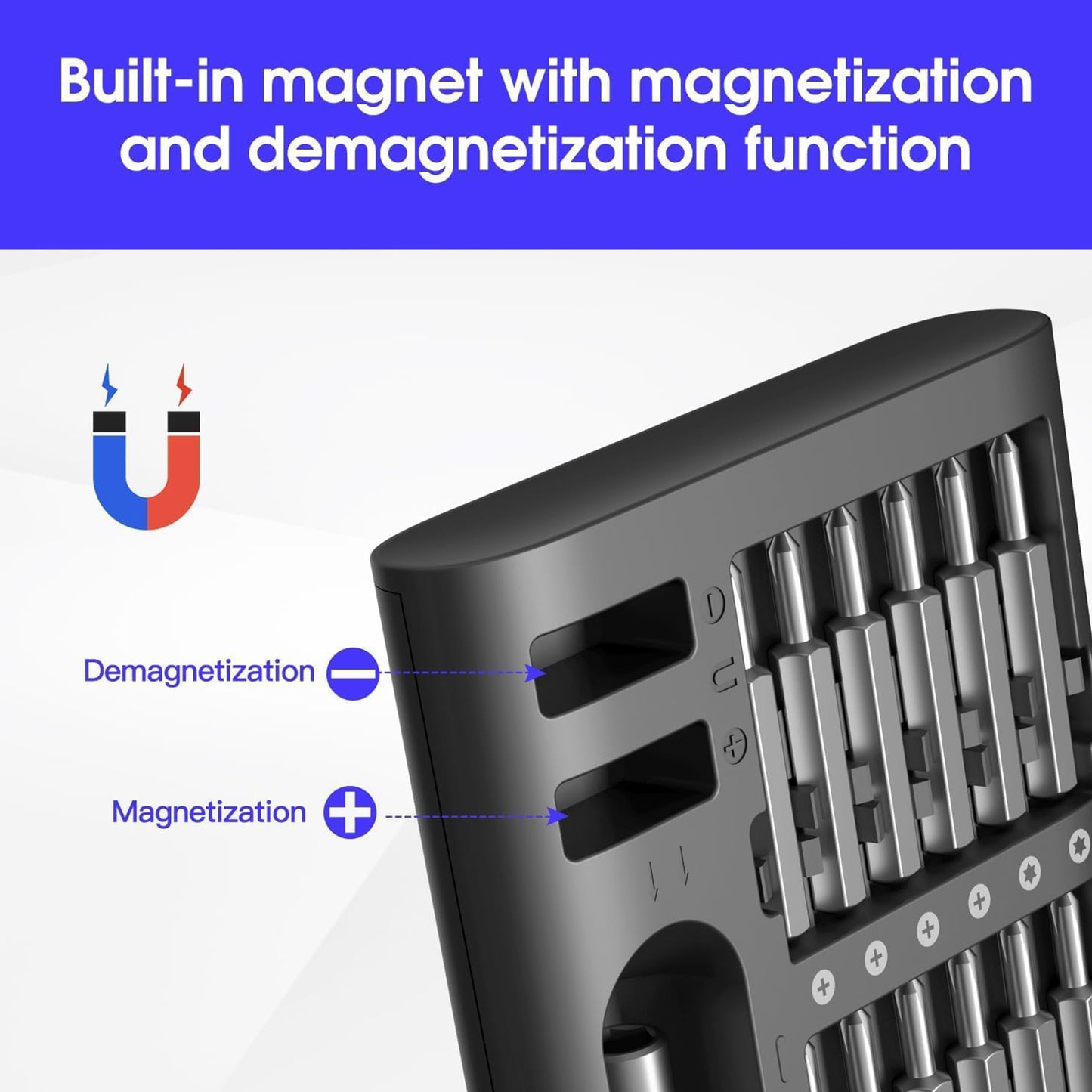 G1231 Precision Magnetic Screwdriver Set 51 in 1