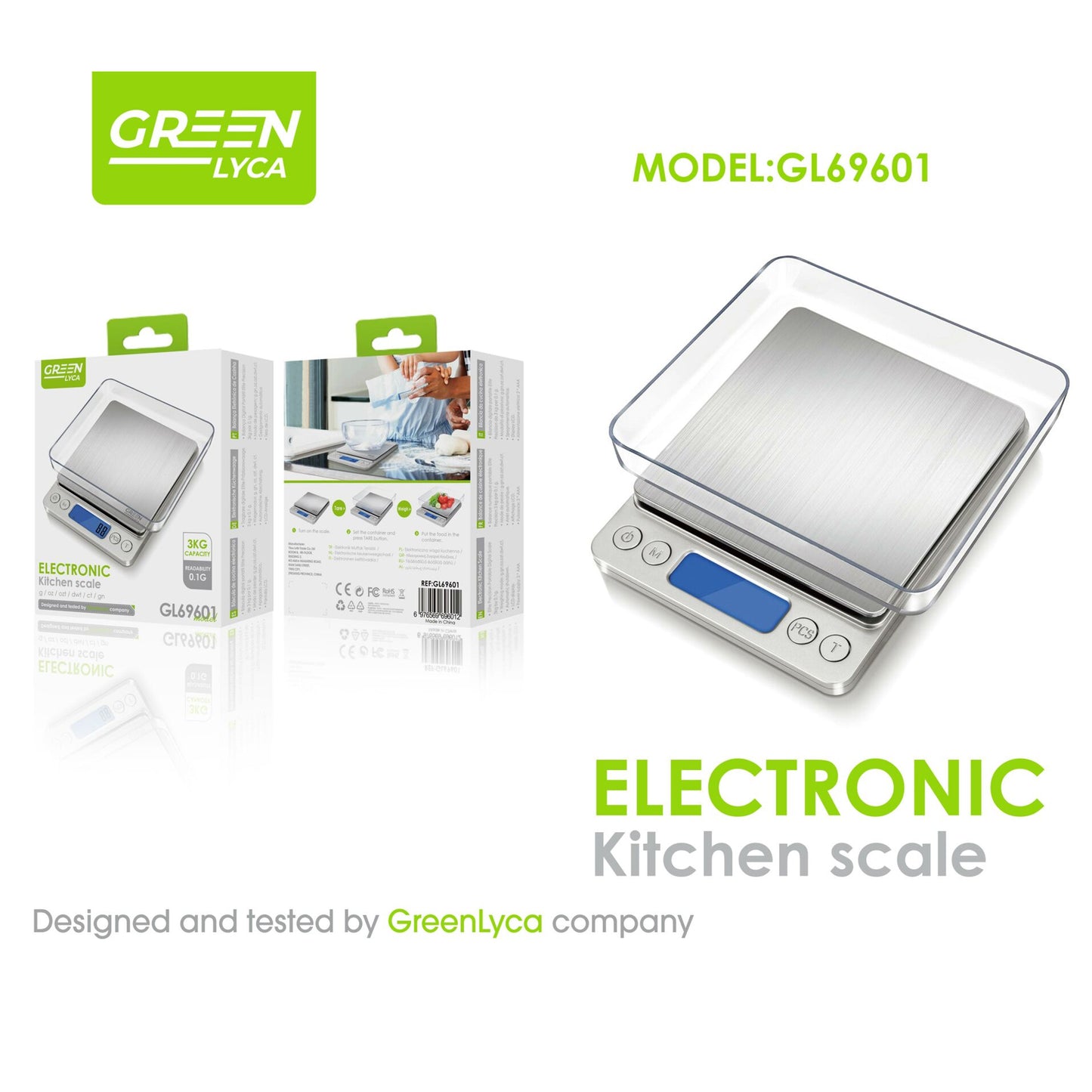 GL69601 Electronic Kitchen Digital Scale