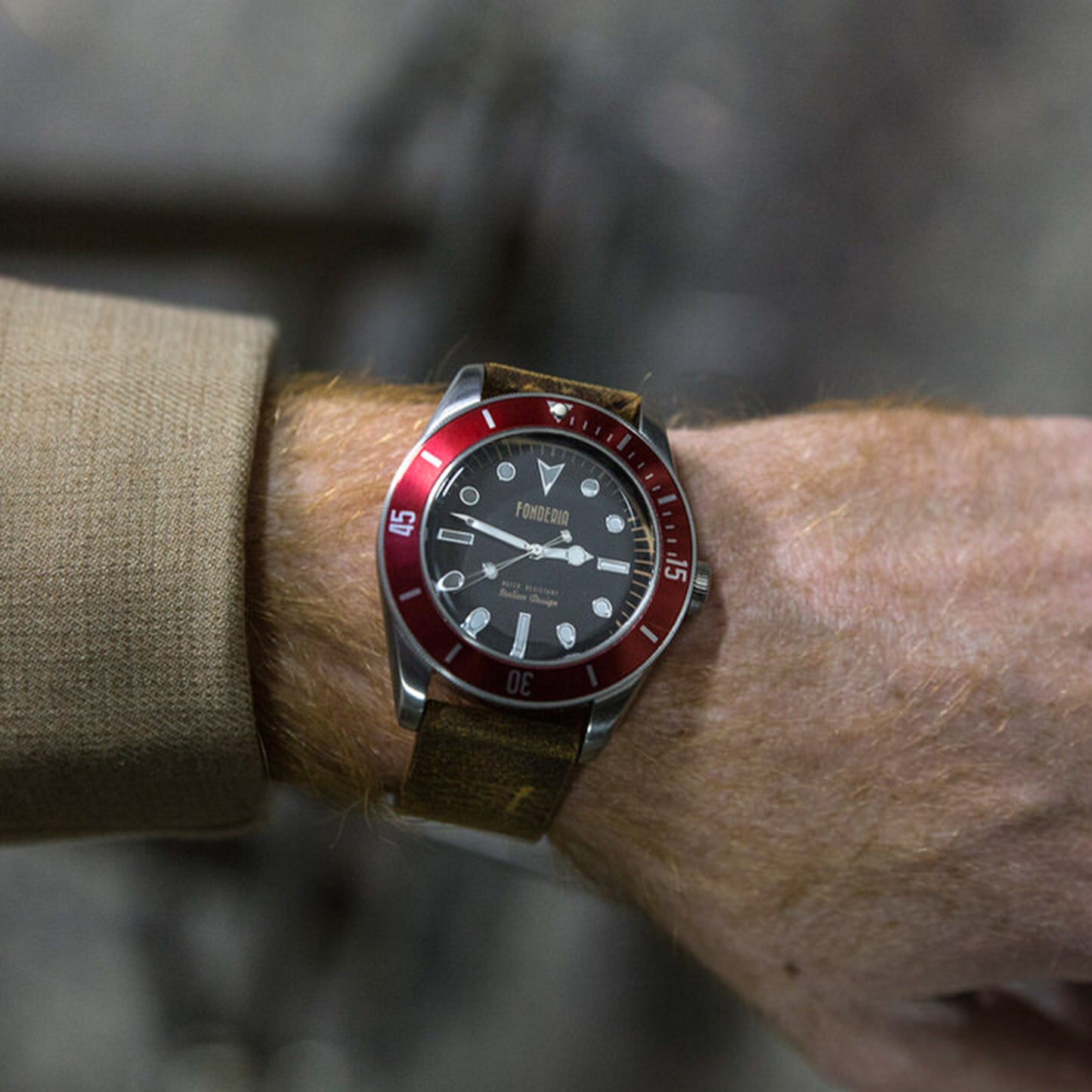 FONDERIA Sea Wolf Red Silver - P-6A002UNR