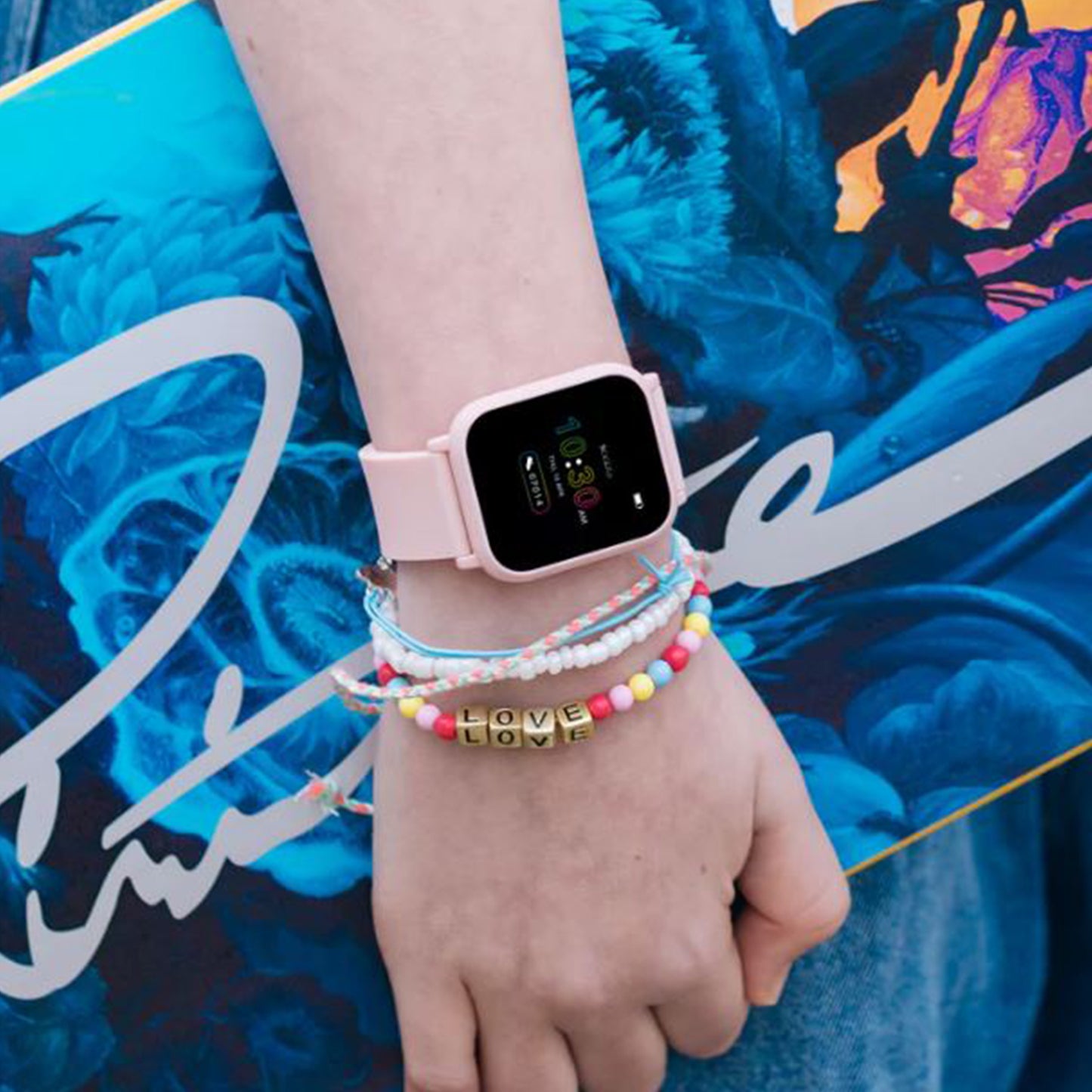 Tikkers Series 10 Pink Smart Watch & Earbuds - TKS10-0001 - Gift Set