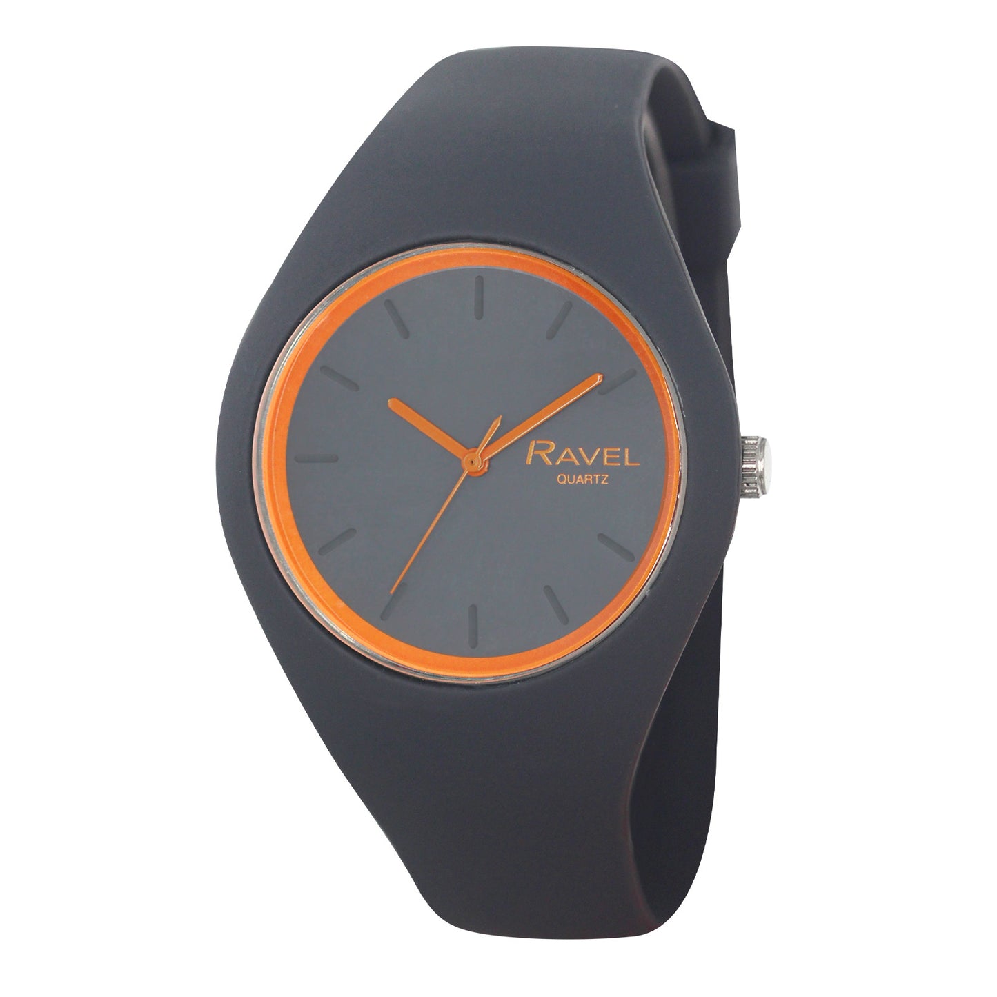 Unisex Comfort Fit Silicone Watch - Lilac-R1804.13