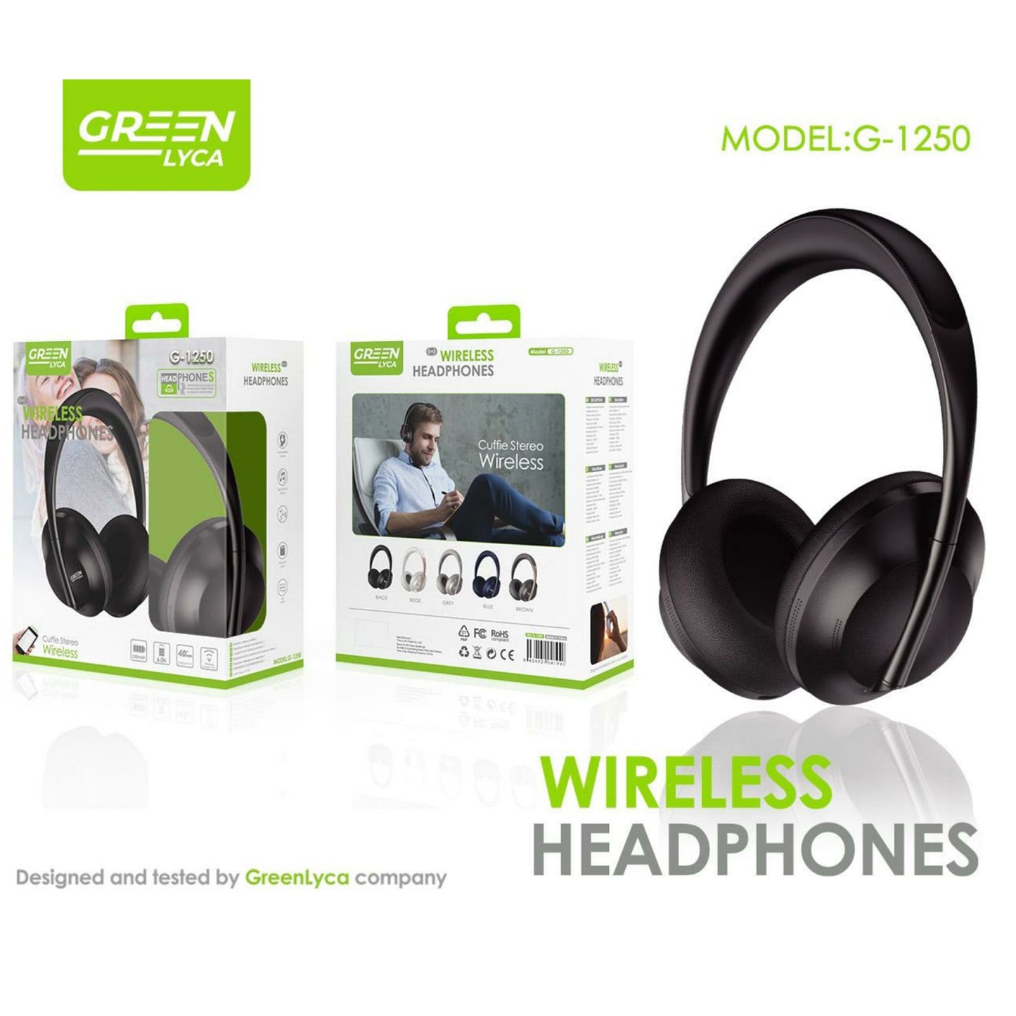 G-1250 Wireless Headphones