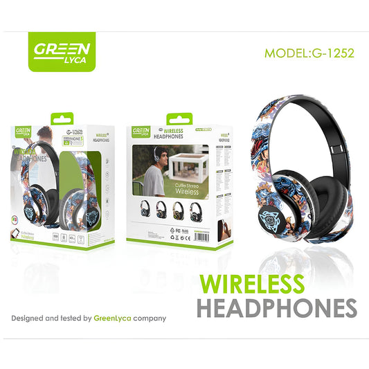 G-1252 WIRELESS STEREO HEADPHONES