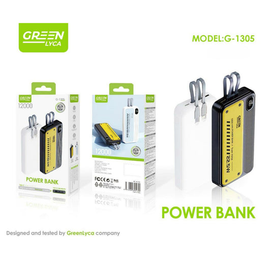 G-1305  Power Bank 12000mAh