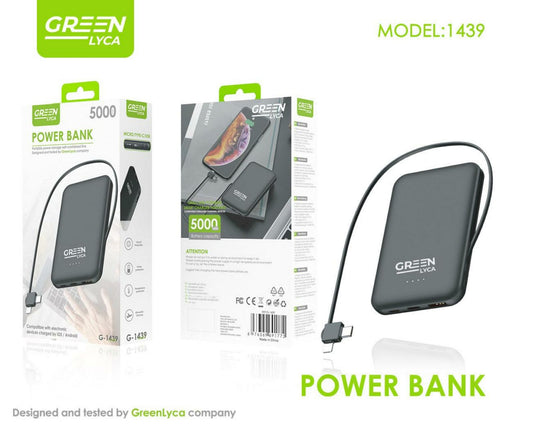 G-1439 Power Bank 5000mAh