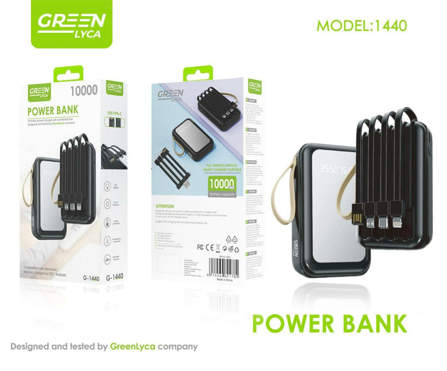 G-1440 Power Bank 10000mAh