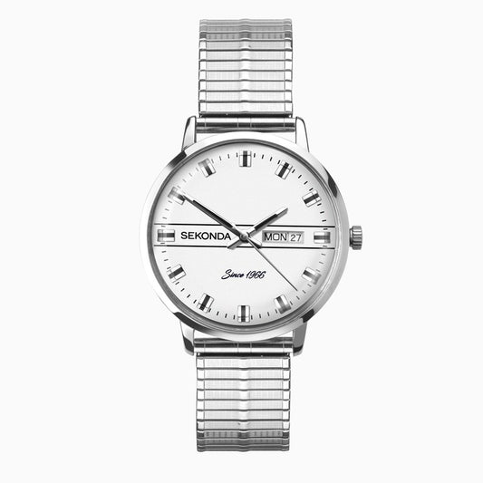 SEKONDA Originals Men's Watch | Silver Case & Stainless Steel Bracelet with Silver Dial - 1951
