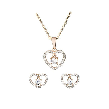 Sekonda Seksy Ladies Rose Gold & Nude Bracelet Watch - 2722 Gift set