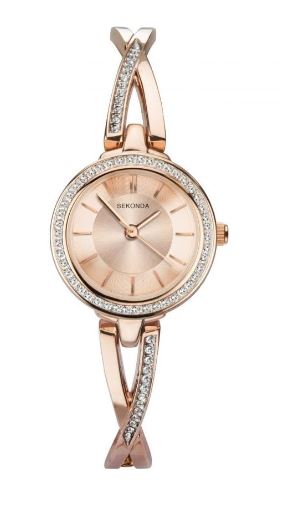 SEKONDA Rose Gold Watch - 2771