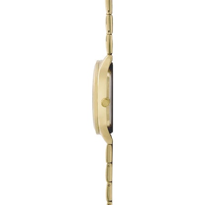 Sekonda Colour Pop Quartz Black Dial Gold-Stainless Steel Bracelet Men’s Watch 30008