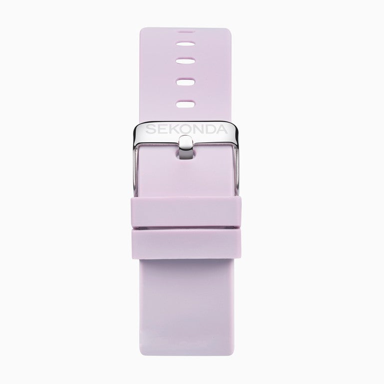 SEKONDA Motion Smart Watch | Lilac Case & Silicone Strap - 30015