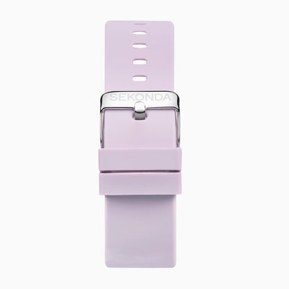 SEKONDA Motion Smart Watch | Lilac Case & Silicone Strap - 30015