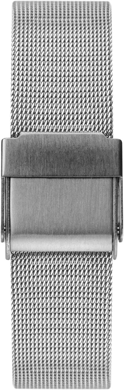 SEKONDA Mother of Pearl Dial Silver Milanese Bracelet Watch - 40035