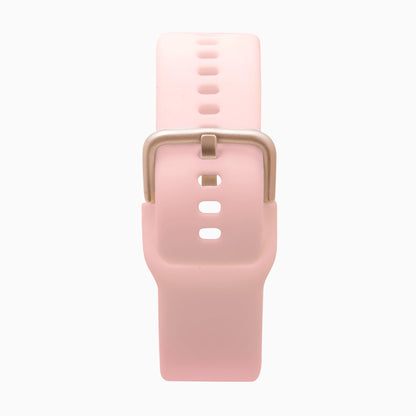 SEKONDA Flex Smart Watch | Rose Gold Case & Pink Silicone Strap | 40440