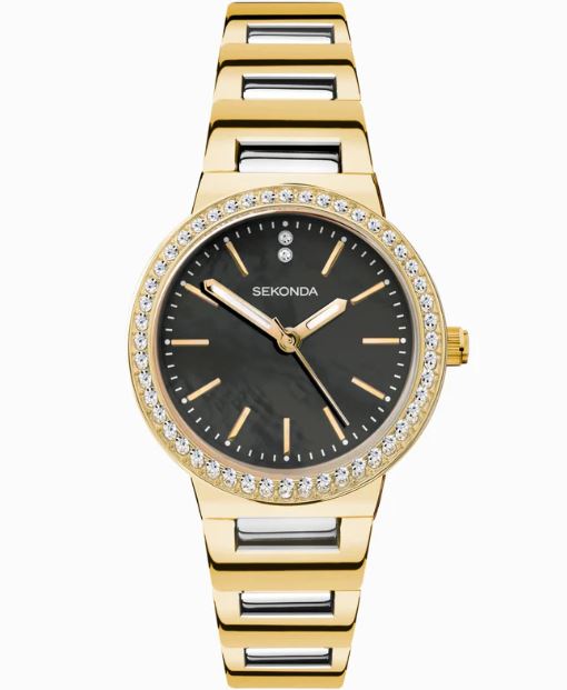 SEKONDA AMELIA GOLD WATCH - 40494