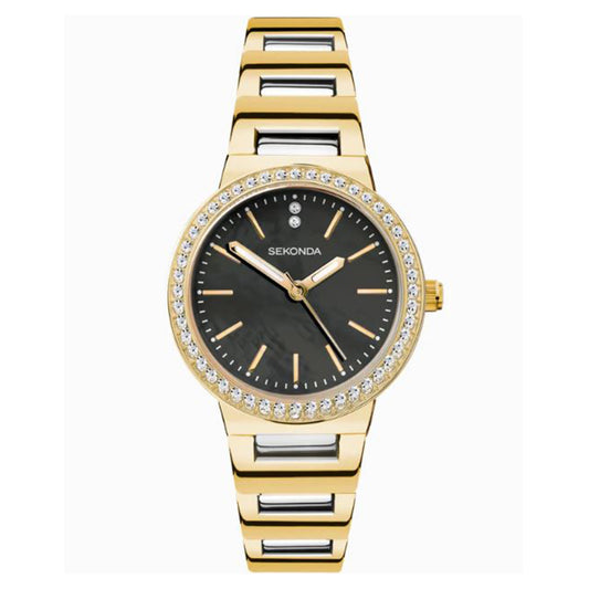 SEKONDA AMELIA GOLD WATCH - 40494