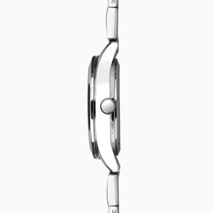 SEKONDA Taylor Ladies Watch | Silver Alloy Case & Stainless Steel Bracelet with Yellow Dial - 40547