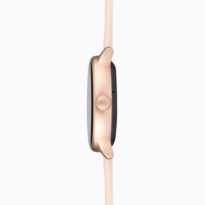 SEKONDA Connect Smart Watch | Rose Gold Alloy Case & Pink Silicone Strap - 40623