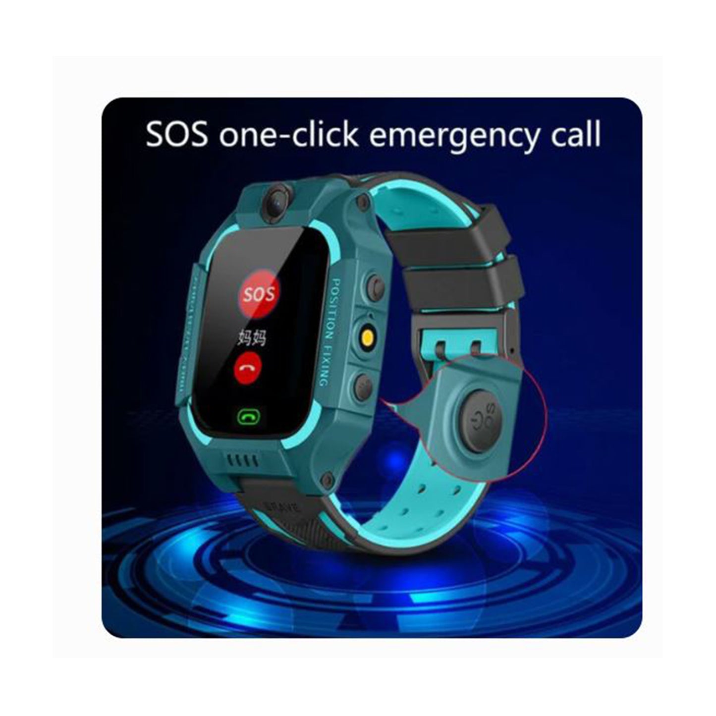 AS50249 WOLULU Kids Smart SOS Tracker Watch