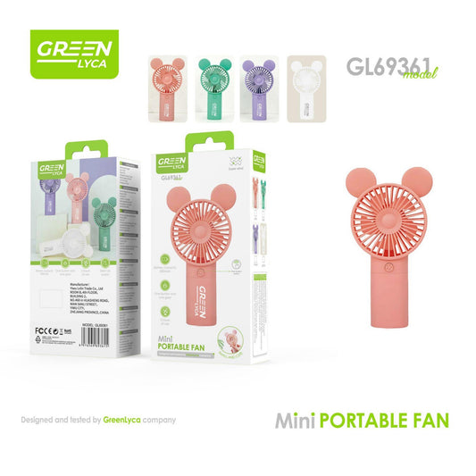 GL69361 MINI FAN HANDHELD