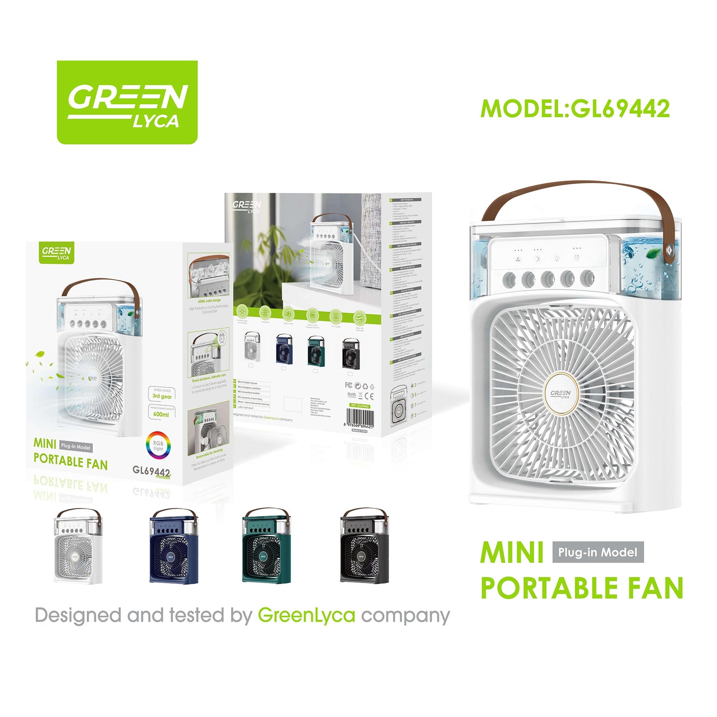 GL69442 Portable Air Conditioner