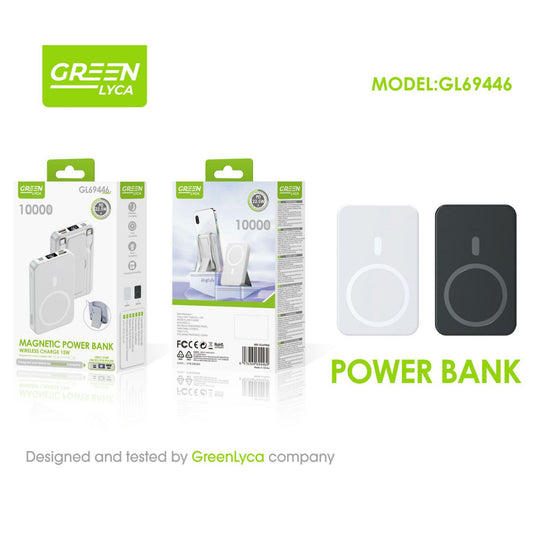 GL69446 Magnetic Power Bank 10000mAh