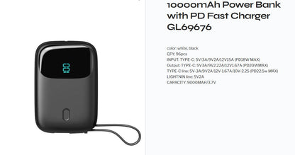 GL69676 Power Bank 10000mAh