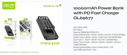 GL69677 Power Bank 10000mAh