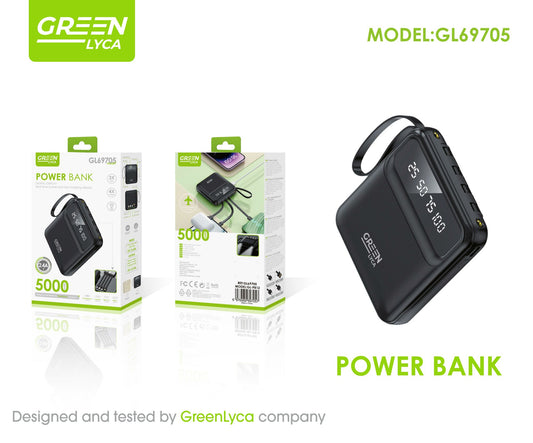 GL69705 Power Bank 5000mAh