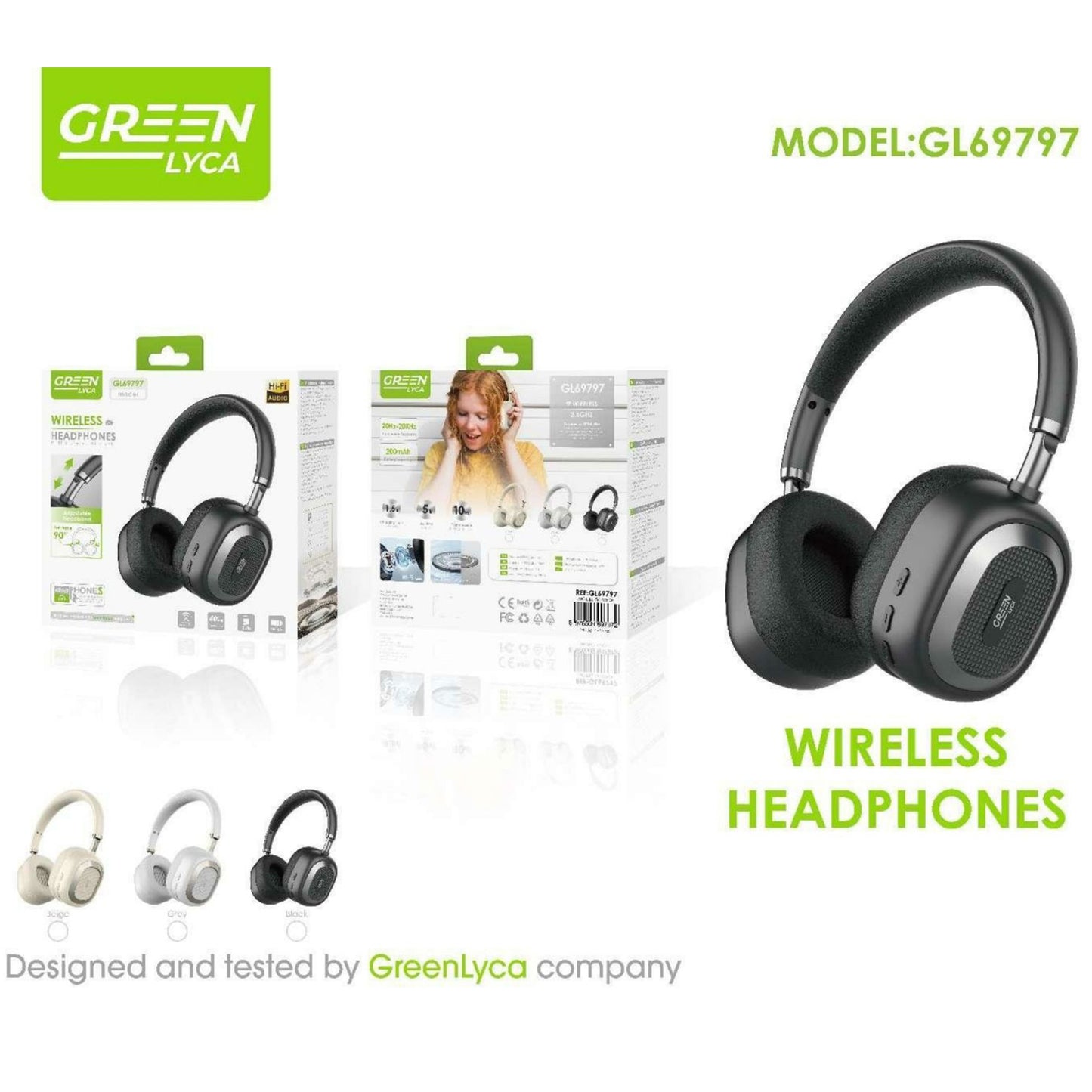 GL69797 Wireless Headphones