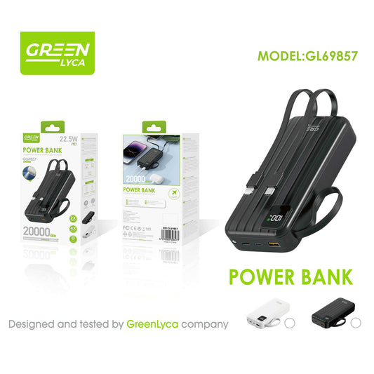 GL69857 Power Bank 20000mAh