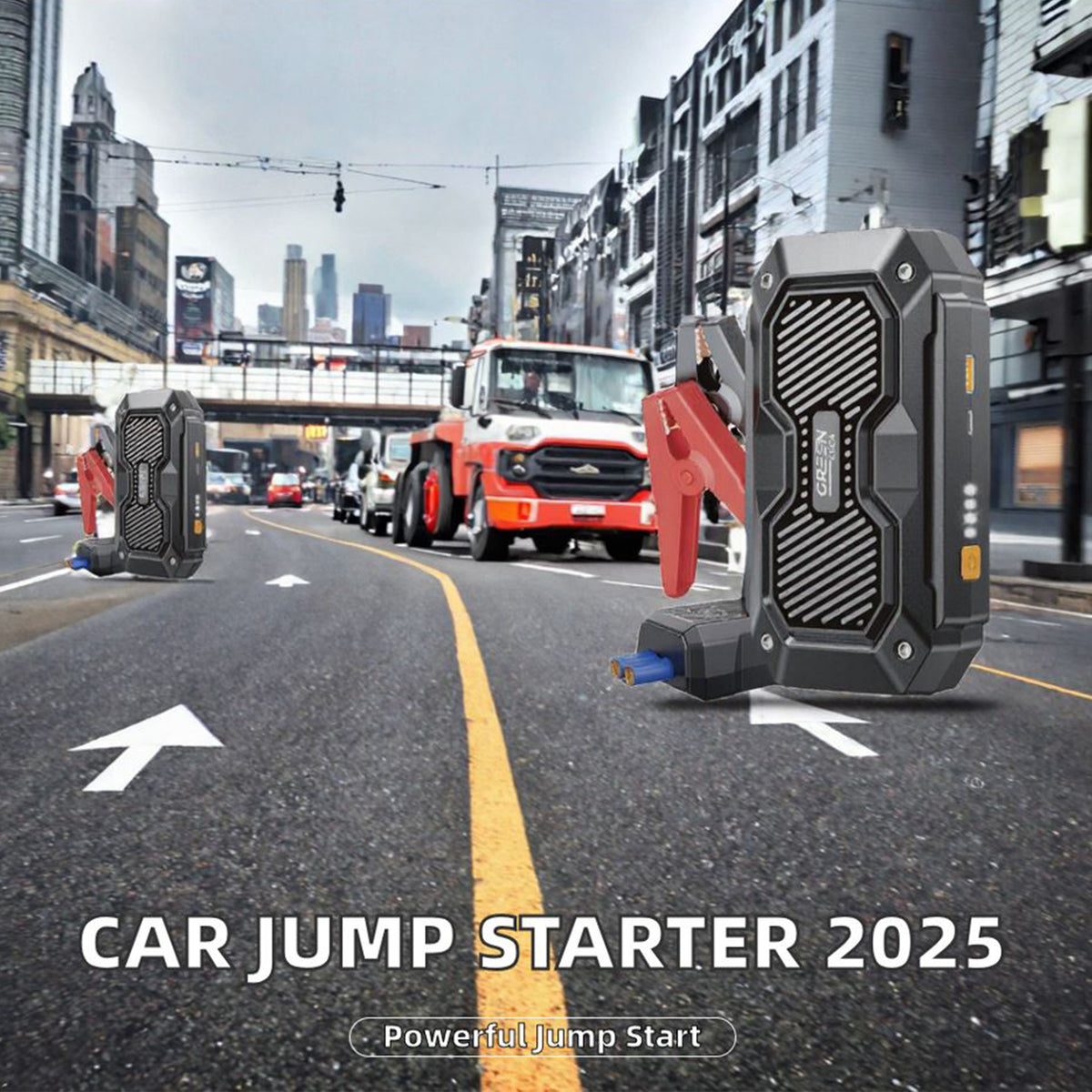 Jump Starter 8000mAh & Emergency Power bank - GL70357