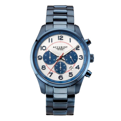 ACCURIST Mens Blue Watch-7409