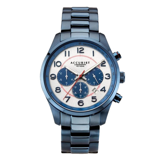 ACCURIST Mens Blue Watch-7409