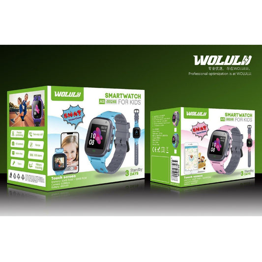 AS50248 WOLULU Kids Smart SOS Tracker Watch