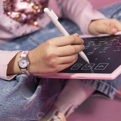 Tikkers 3D Butterfly watch and Writing Pad - ATK1111 - Gift Set