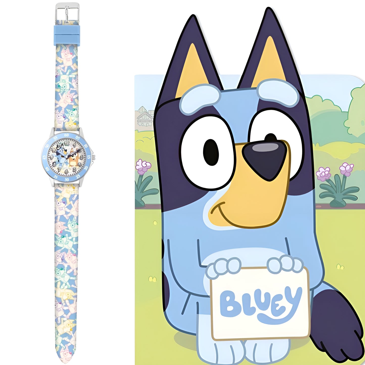 Disney Bluey Time Teacher Analogue Watch - BLY9004