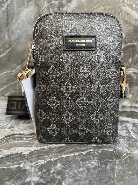 Women's Crossbody Bags - DAVID JONES CM7151 Black