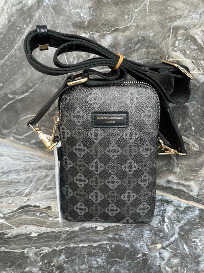 Women's Crossbody Bags - DAVID JONES CM7151 Black