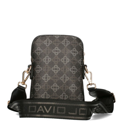 Women's Crossbody Bags - DAVID JONES CM7151 Black